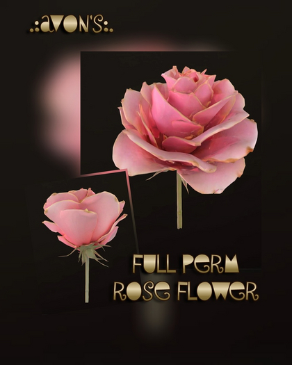.:AVON'S:. Rose Flower Full Perm