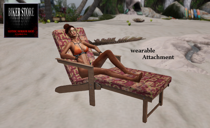 #Beach Lounger > wearable (add me)