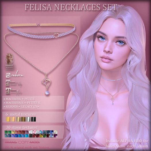 *AvaWay* FELISA Necklaces Set