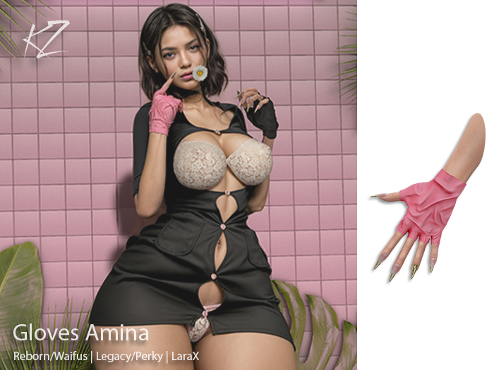 KZ Gloves Amina Rose