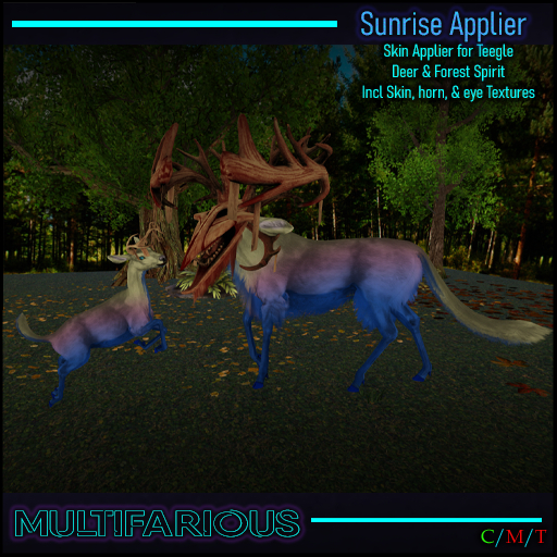 *M* Sunrise Teegle Deer Applier Unpacker