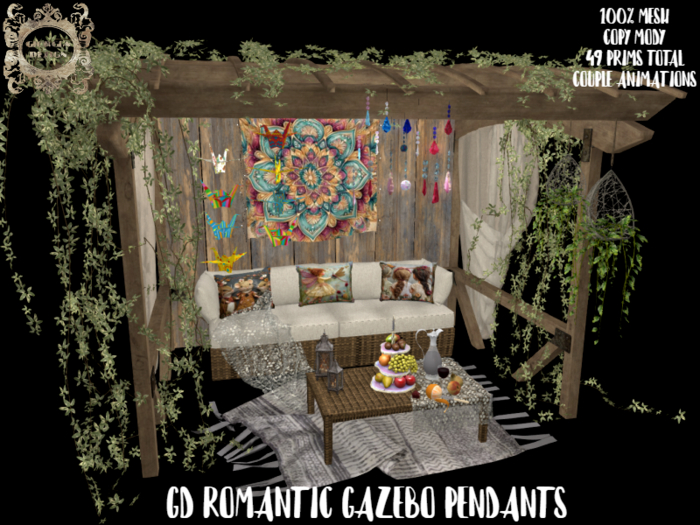 GD ROMANTIC GAZEBO PENDANTS