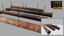 Mesh Mega Pipes - Full Perm 4 Set
