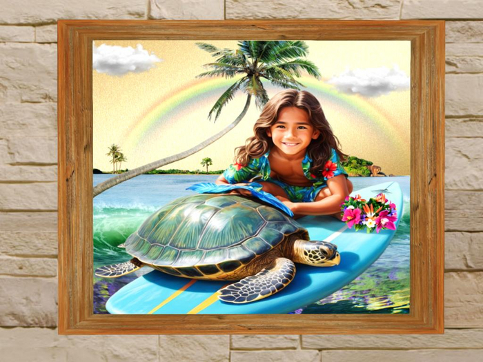 Keiki_ surf Honu