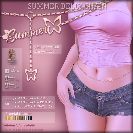 *AvaWay* SUMMER Belly Chain