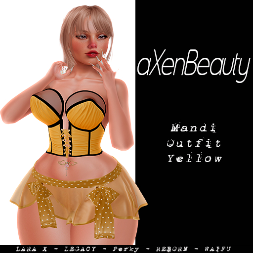 aX: Mandi Outfit Yellow