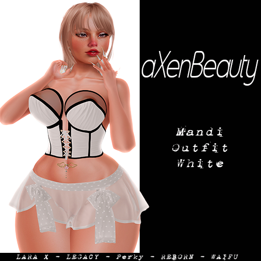 aX: Mandi Outfit White