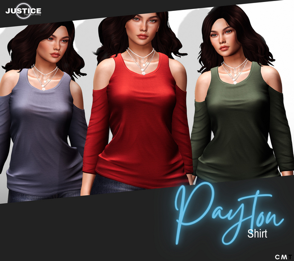 [JUSTICE] PAYTON SHIRT - LEGACY PETITE