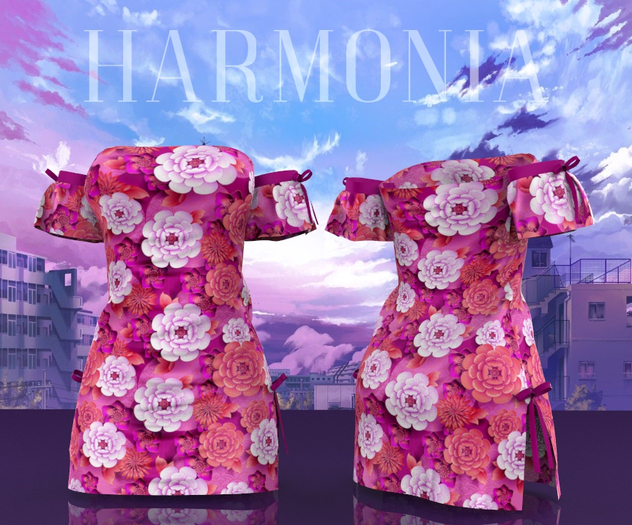 Pink Bloom Anime Ribbon Dress Legacy