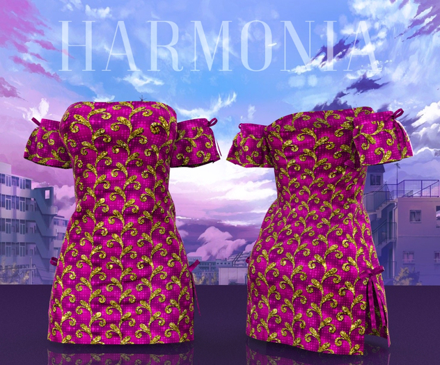 Pink Glitz Anime Ribbon Dress Reborn