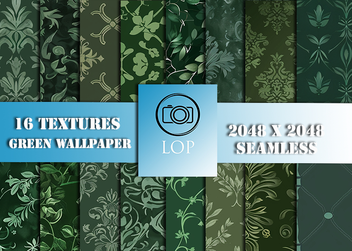 TEXTURE GREEN  WALLPAPER