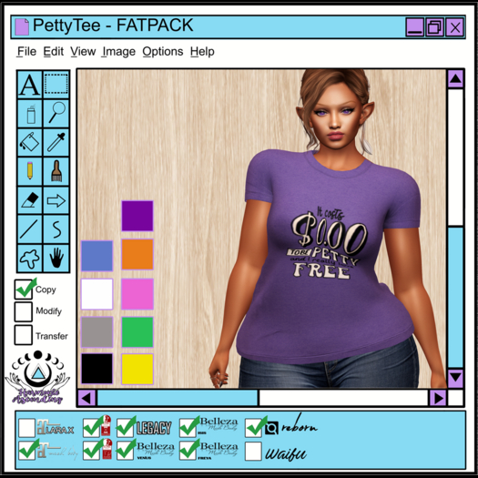 [HA]  Petty Tee -  FATPACK -