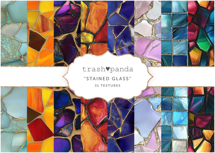 Trash Panda - Stained Glass