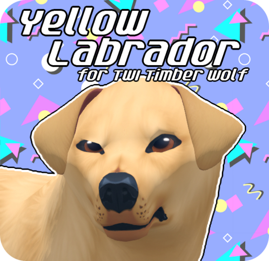 Second Life Marketplace - [ IA, IG ] Yellow Labrador for TWI Timber Wolf