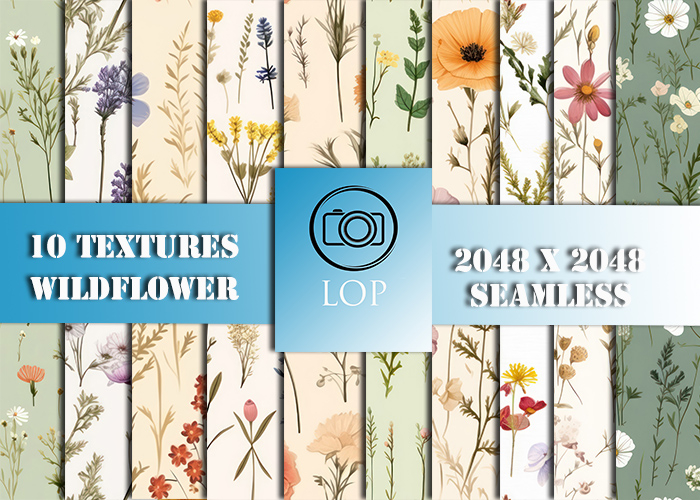 TEXTURE WILDFLOWER (ADD)