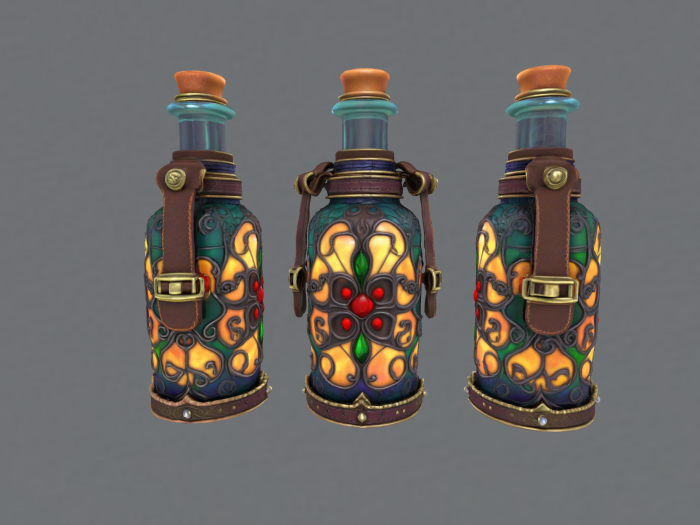Ornate Bottle A FULL PERM