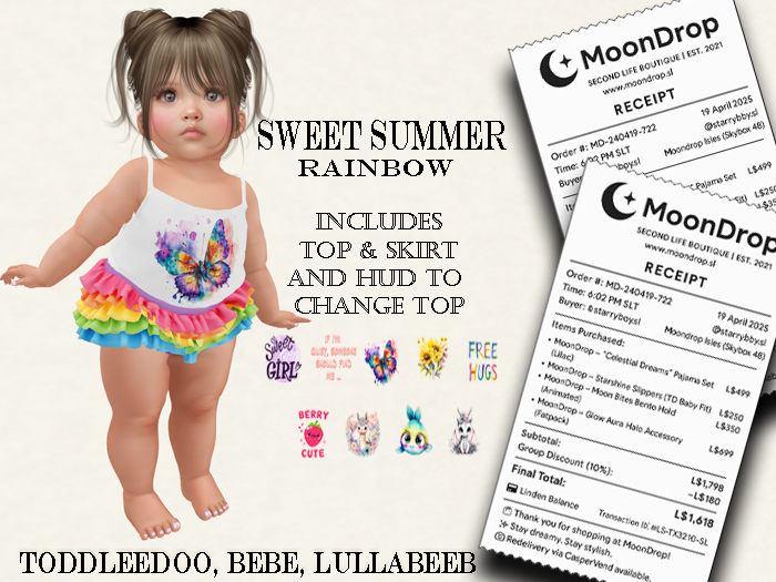 ~MoonDrop~Sweet Summer Rainbow