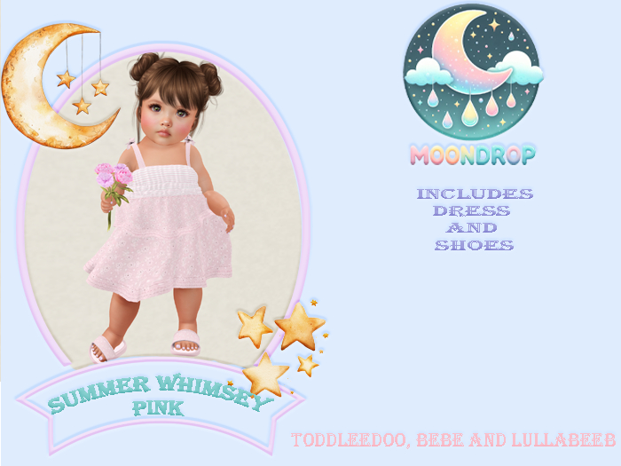 Moondrop~Summer Whimsey Pink ADD ME