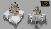 Wedding Cake Table - Mesh