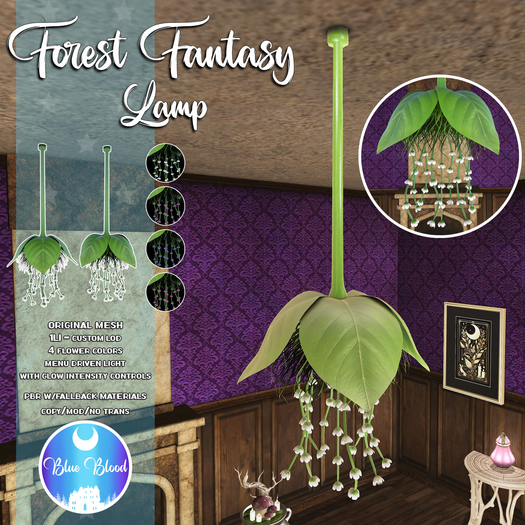 Blue Blood - Forest Fantasy Lamp FATPACK