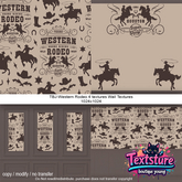 TBJ-Western Rodeo 4 textures Wall Textures 1024x1024