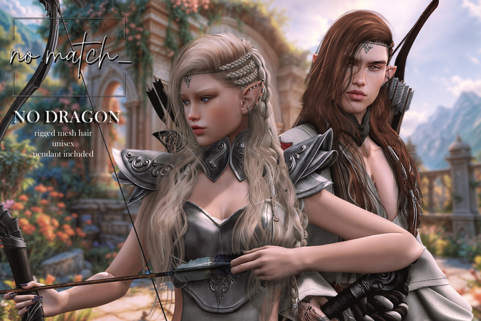 no.match_ ~ NO_DRAGON ~ Pack of BLACKS