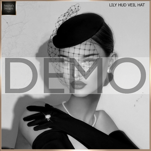 SAS - DEMO Lily Veil Hat 