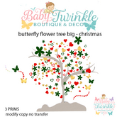 ZLD butterfly flower tree big - christmas