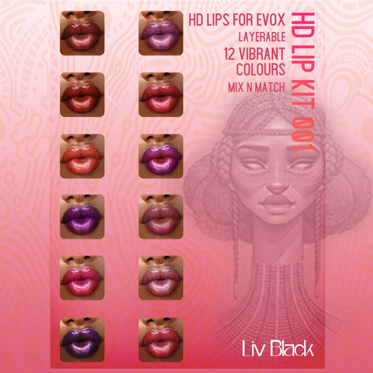 HD Lip Kit 001  - EvoX - Demo