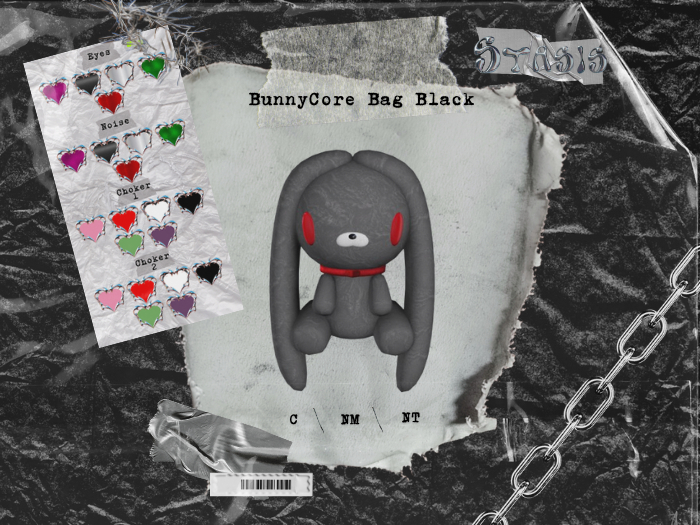 [Stasis] BunnyCore Bag Black