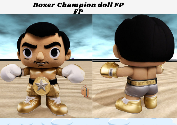(AL) Boxer Champion doll FP