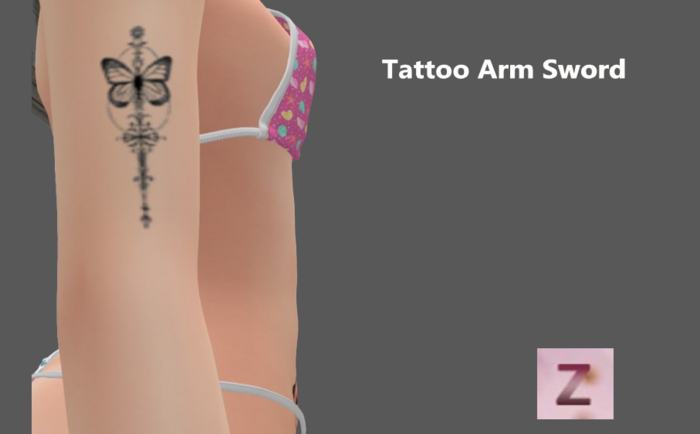 Tattoo Arm Sword