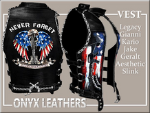 Never Forget Fallen Heros Vest - Mens