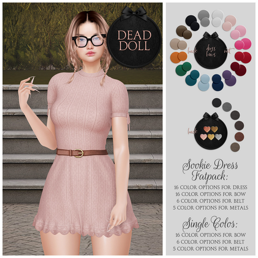 DEAD DOLL - Sookie Dress - Fatpack