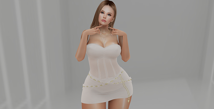 BACANAL-LUCIA DRESS-CRUDO