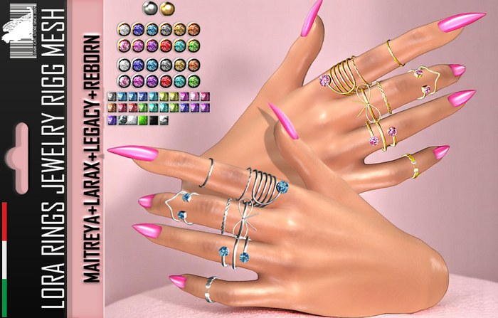 *.:Dark Cat:.*ACC-LORA RINGS JEWELRY RIGGED MESH