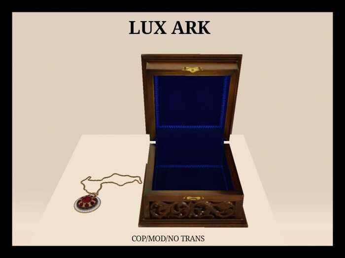 LUX ARK Wooden Box