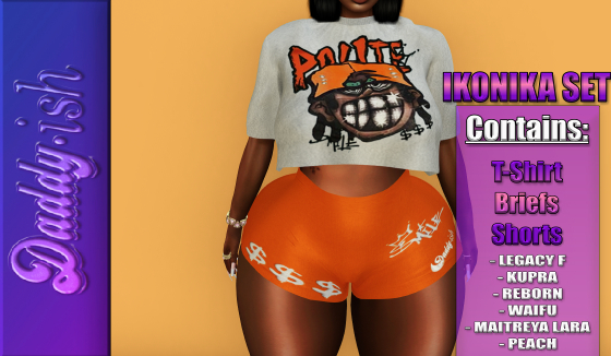 !Daddyish - IKONIKA SET [SMILE ORANGE] *ADD ME*