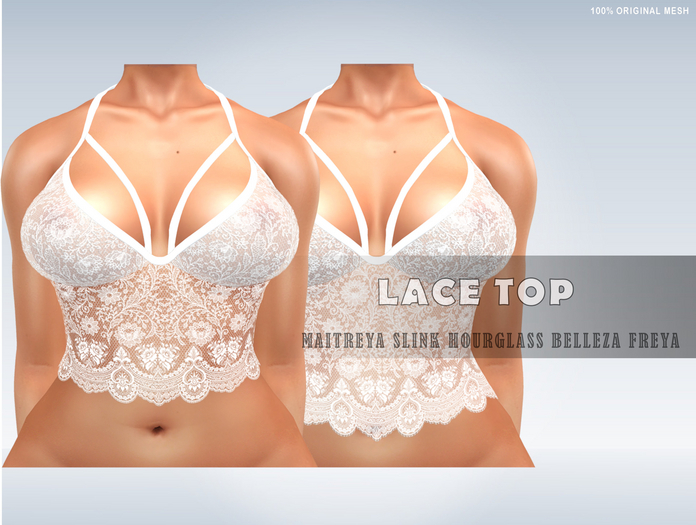 iS Lace Top WHITE