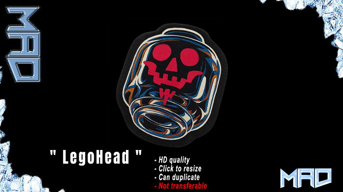 MAD LegoHead rug