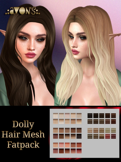 .:AVON'S:. Dolly Hair Mesh