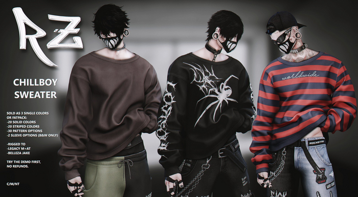 RZ. Chillboy Sweater FATPACK