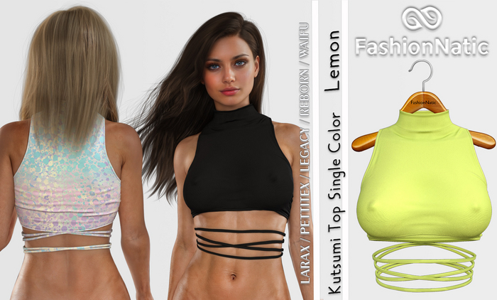 Top Kutsumi Lemon - Reborn, Waifu, Legacy, LaraX, PetiteX FashionNatic