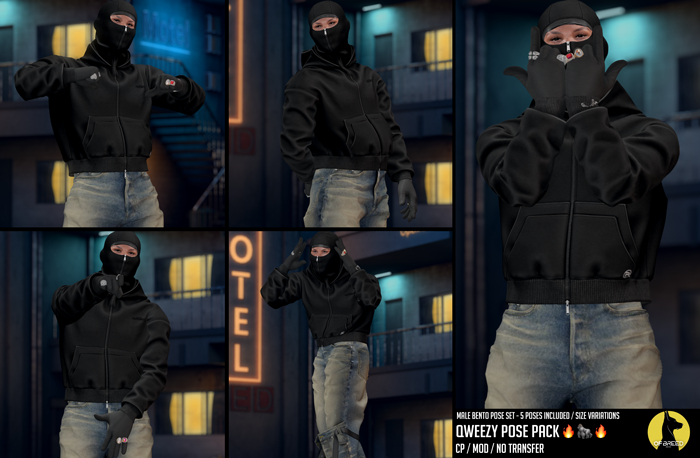 Of Breed: Qweezy Pose Pack ~ Bento for Pics