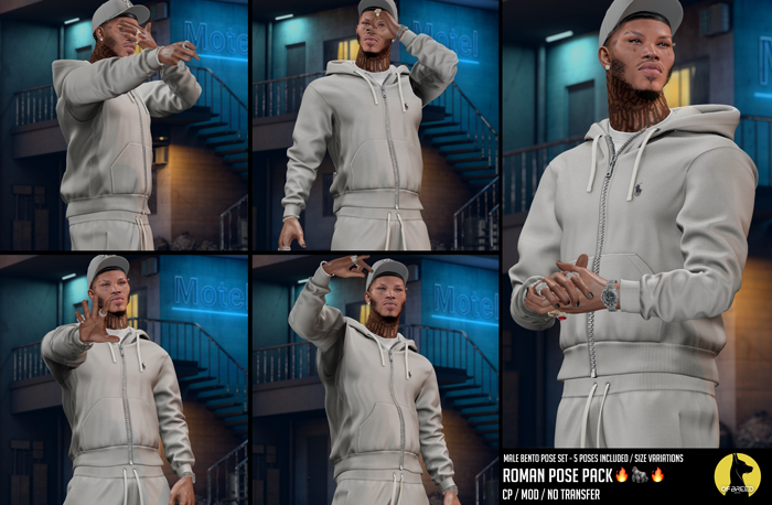 Of Breed: Roman Pose Pack ~ Bento for Pics