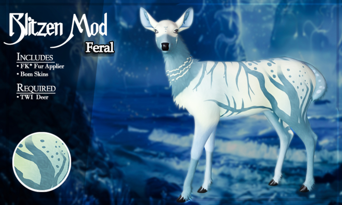 FK* Blitzen ☾☾2☽☽ ☾☾Feral☽☽ ☾☾TWI Deer☽☽