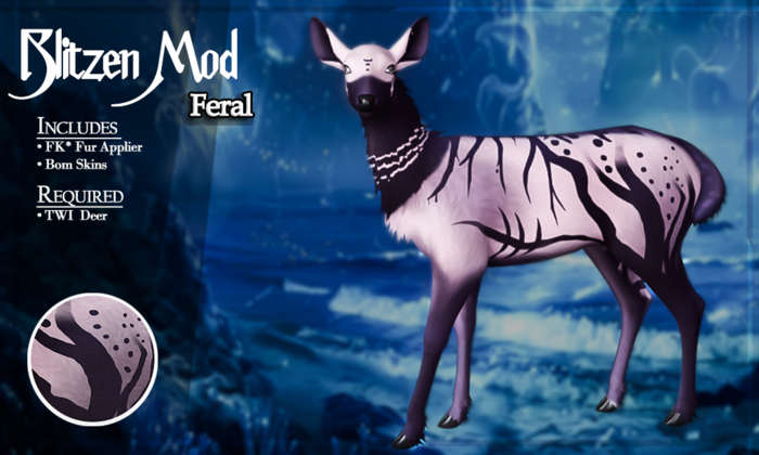 FK* Blitzen ☾☾3☽☽ ☾☾Feral☽☽ ☾☾TWI Deer☽☽