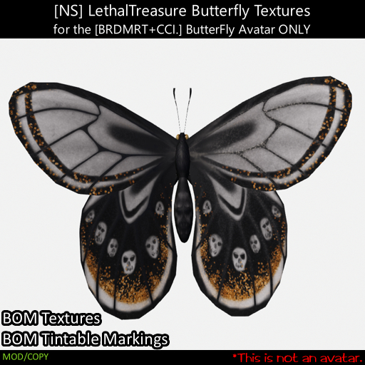 [NS] Butterfly Lethal Treasure Texture