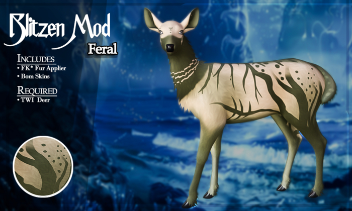 FK* Blitzen ☾☾4☽☽ ☾☾Feral☽☽ ☾☾TWI Deer☽☽