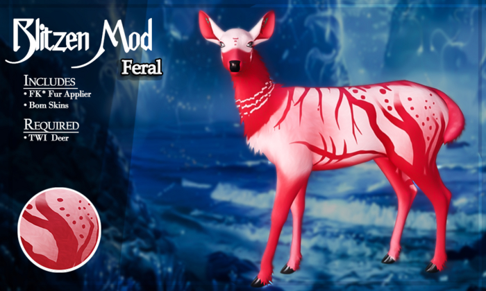 FK* Blitzen ☾☾6☽☽ ☾☾Feral☽☽ ☾☾TWI Deer☽☽
